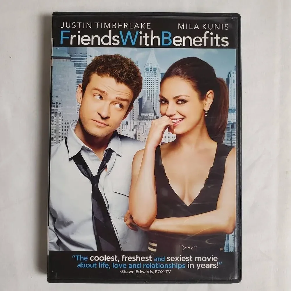 Friends with Benefits – Justin Timberlake, Mila Kunis – Romantic Comedy DVD